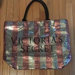 Victoria’s Secret sequin tote